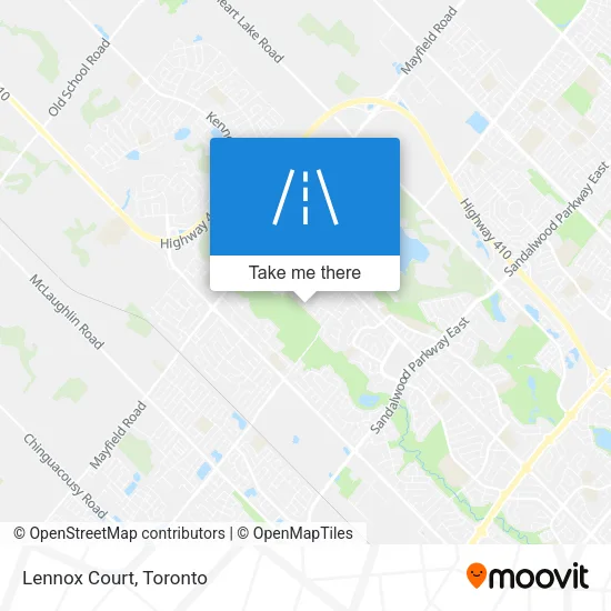 Lennox Court map