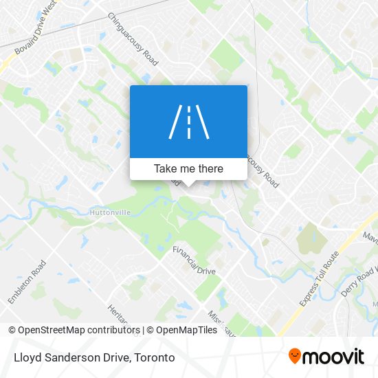 Lloyd Sanderson Drive map