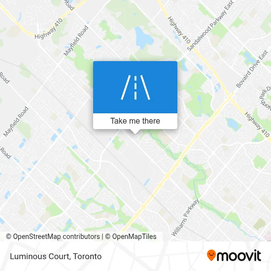 Luminous Court map