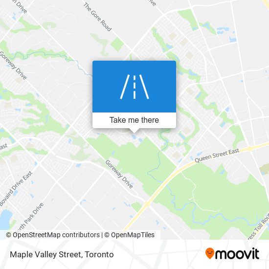 Maple Valley Street map