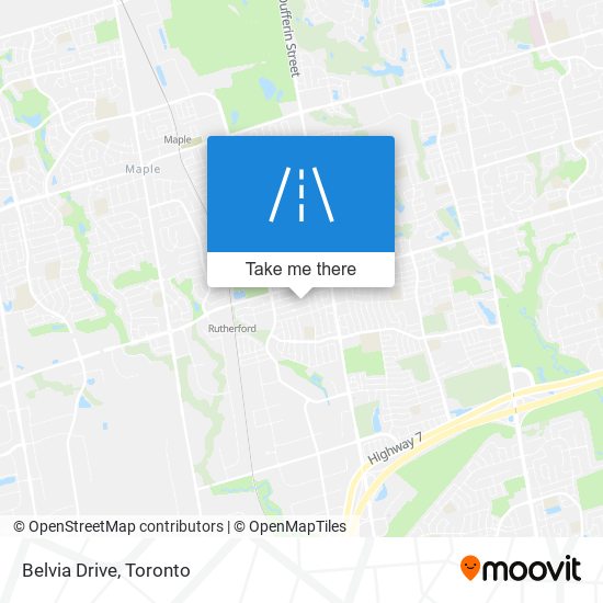 Belvia Drive map