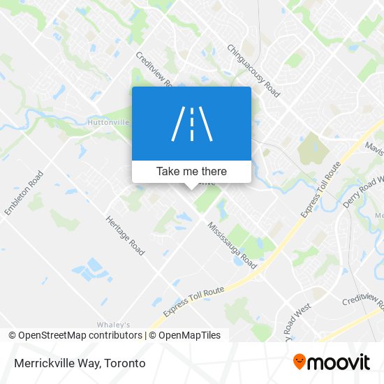 Merrickville Way map