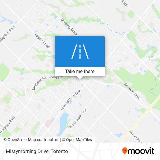 Mistymorning Drive map