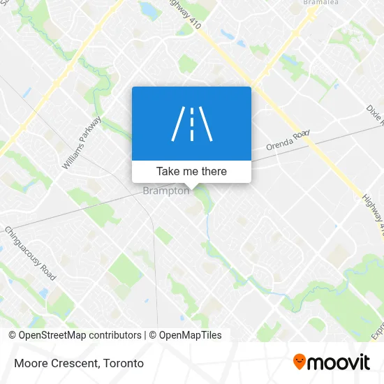 Moore Crescent map