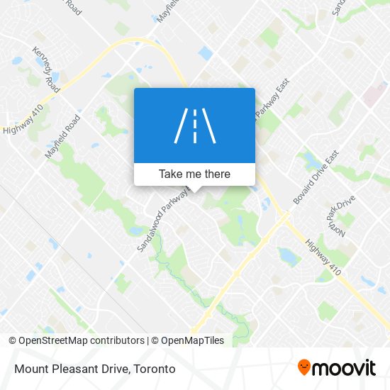 Mount Pleasant Drive map