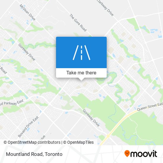 Mountland Road plan