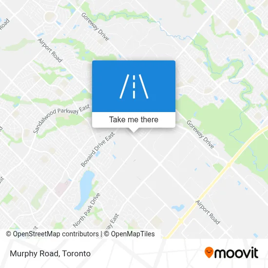 Murphy Road map