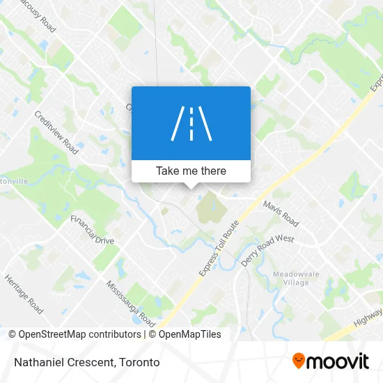 Nathaniel Crescent map