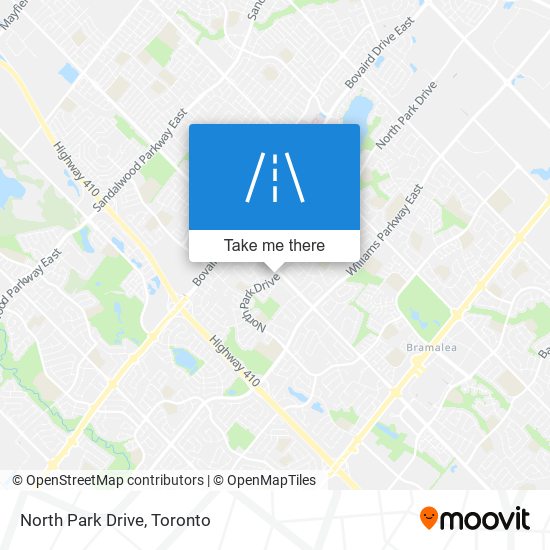 North Park Drive map