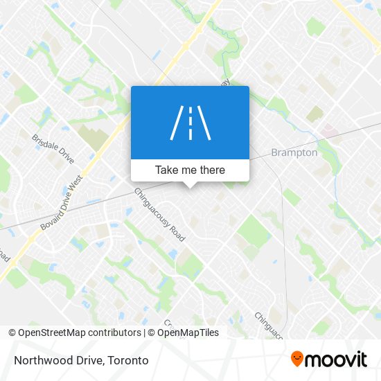 Northwood Drive map