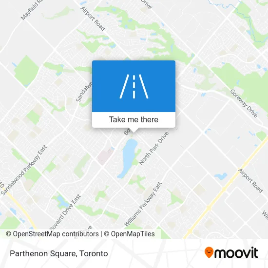 Parthenon Square map