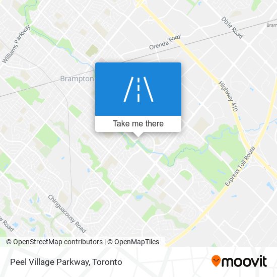 Peel Village Parkway plan