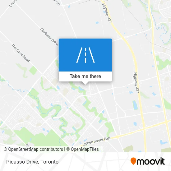 Picasso Drive map