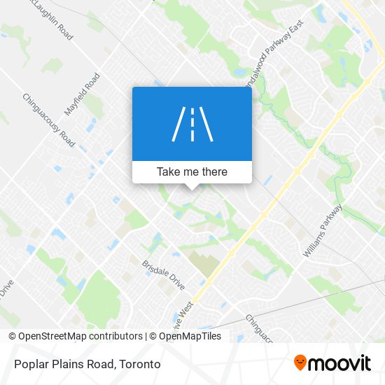 Poplar Plains Road plan