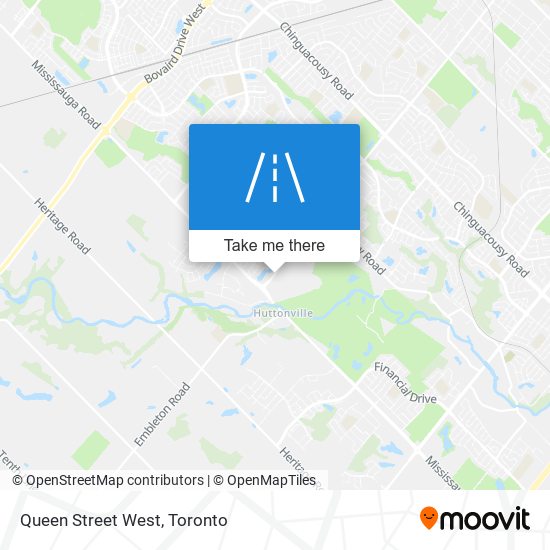 Queen Street West map