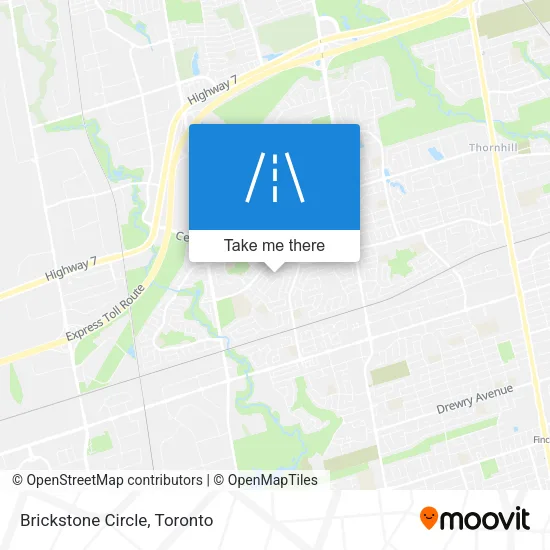 Brickstone Circle map