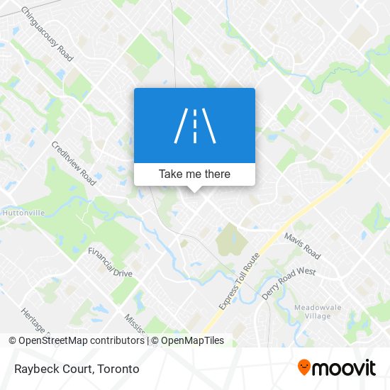 Raybeck Court map