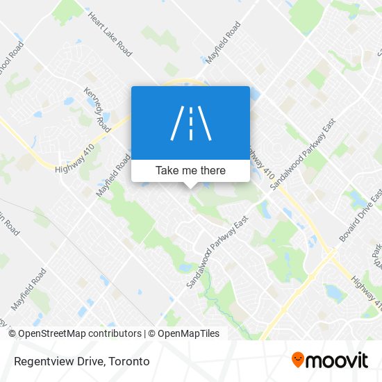 Regentview Drive plan