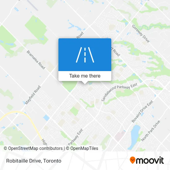 Robitaille Drive map