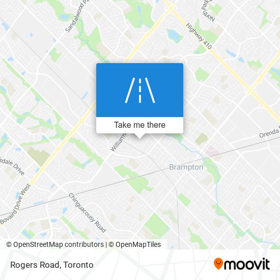 Rogers Road map