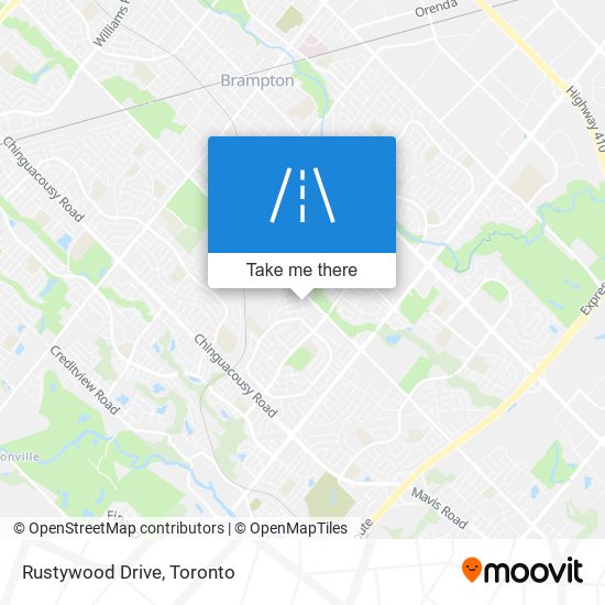 Rustywood Drive map