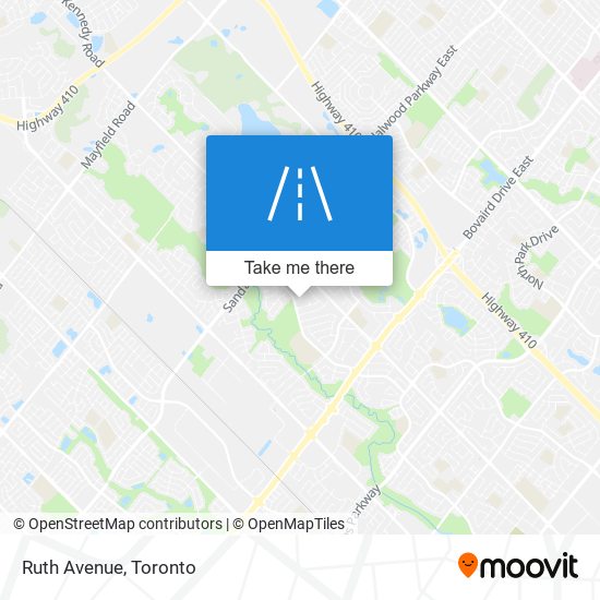 Ruth Avenue map