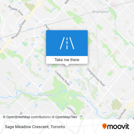 Sage Meadow Crescent map