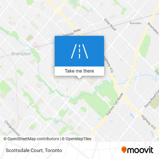 Scottsdale Court map