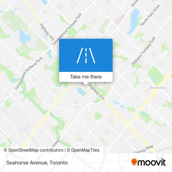 Seahorse Avenue map