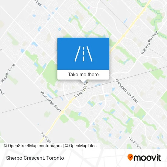 Sherbo Crescent map