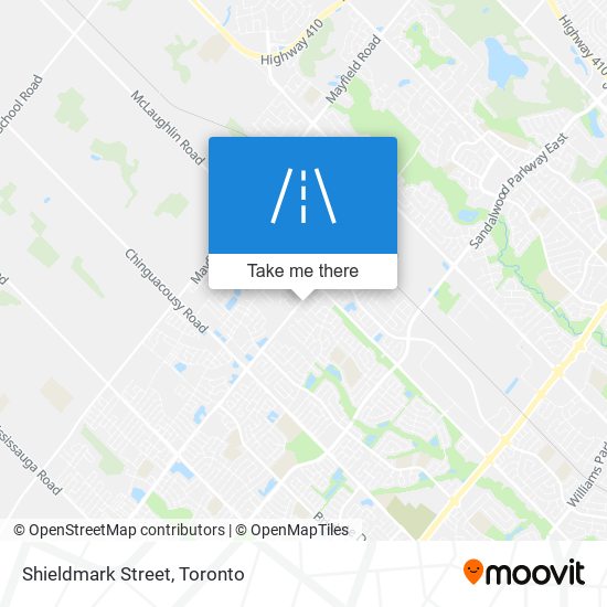 Shieldmark Street map