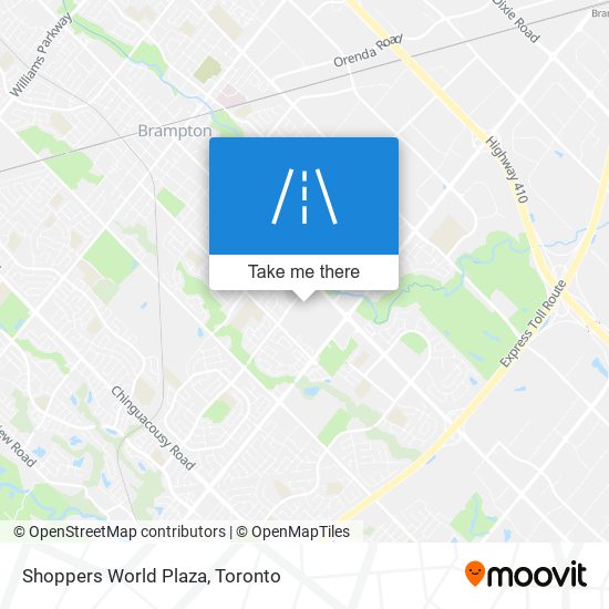 Shoppers World Plaza map