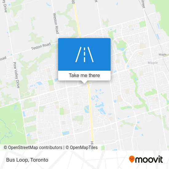 Bus Loop map