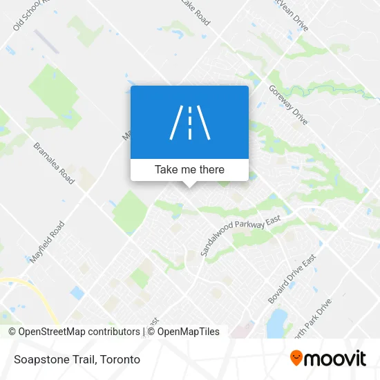 Soapstone Trail map