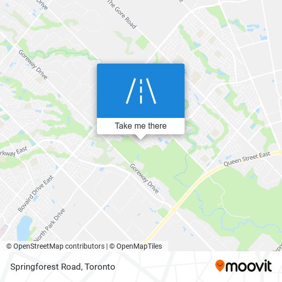 Springforest Road plan