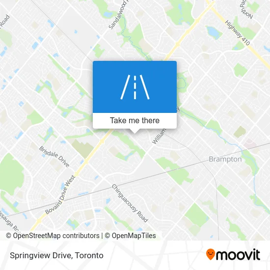 Springview Drive map