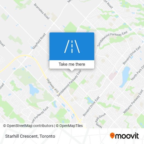 Starhill Crescent plan