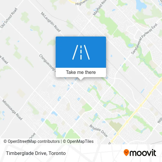 Timberglade Drive map