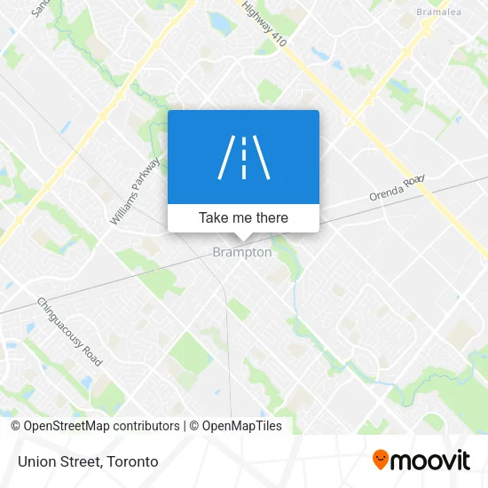 Union Street map