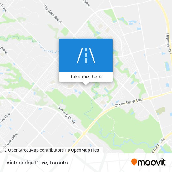 Vintonridge Drive map