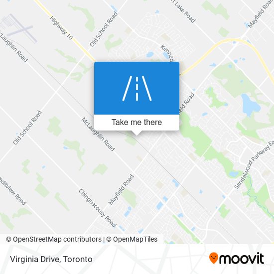 Virginia Drive map