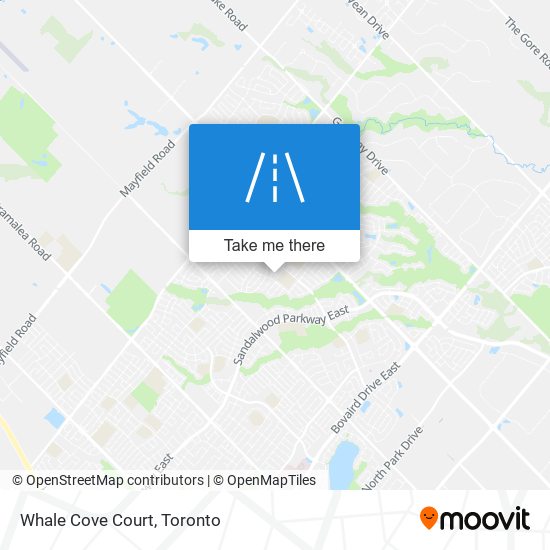 Whale Cove Court map