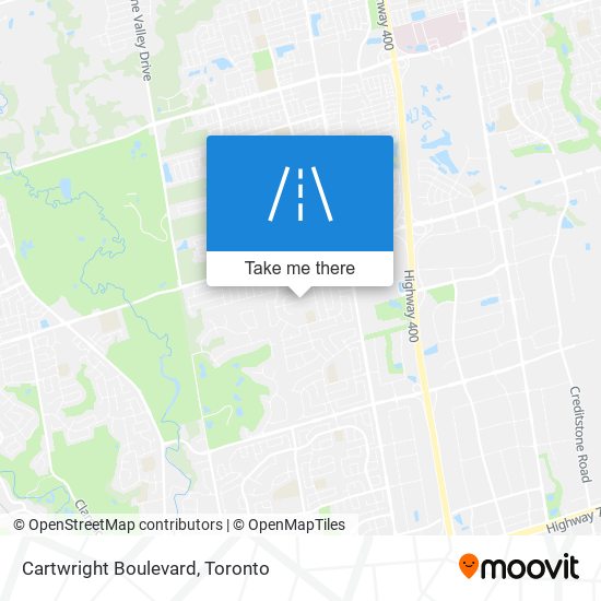Cartwright Boulevard map