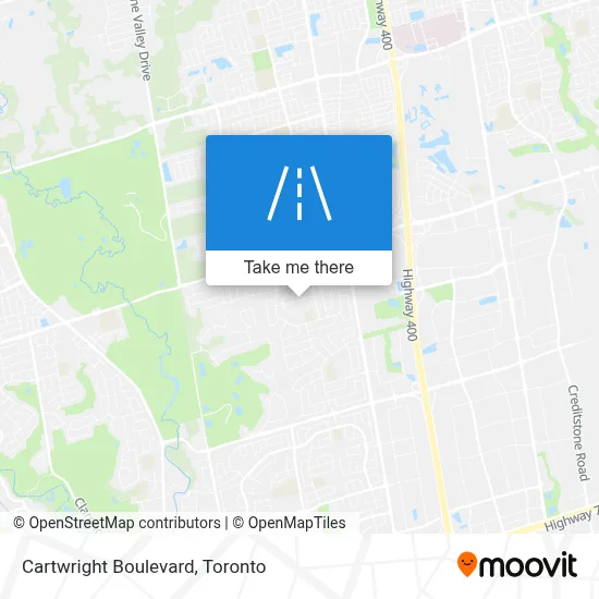 Cartwright Boulevard map
