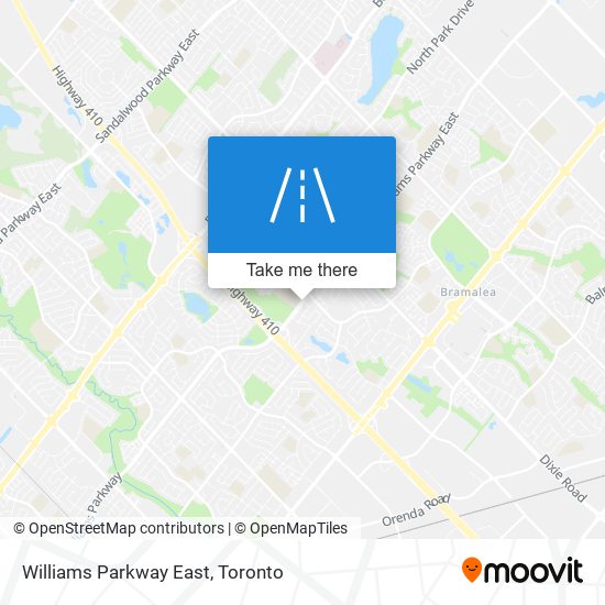 Williams Parkway East plan