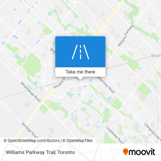 Williams Parkway Trail plan
