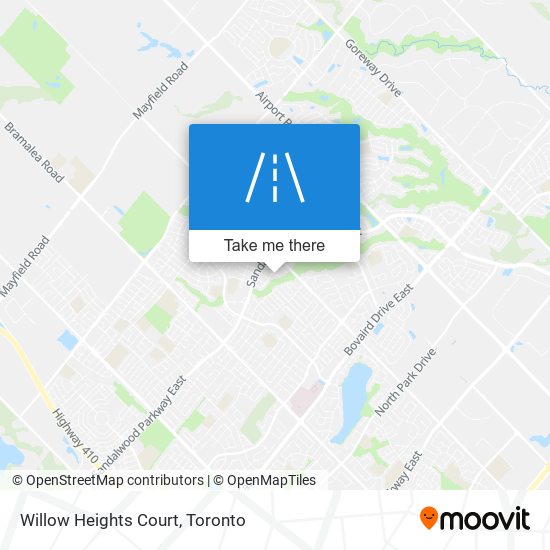 Willow Heights Court plan