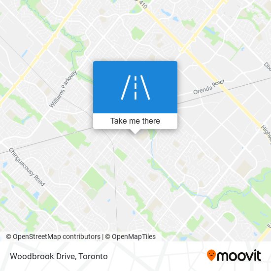 Woodbrook Drive map