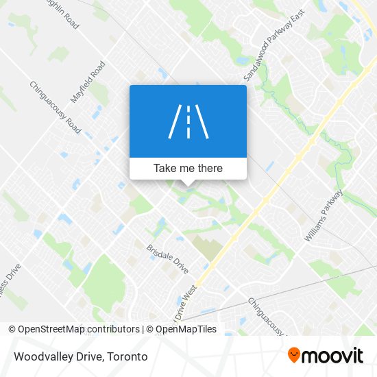 Woodvalley Drive map