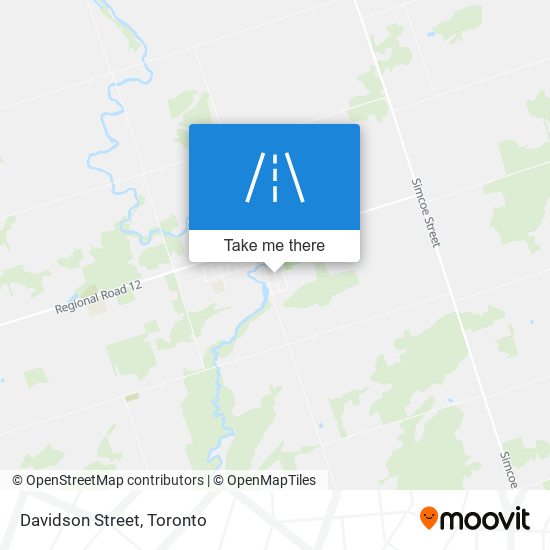 Davidson Street map